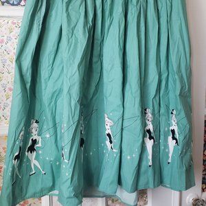 Torrid x Disney Tinkerbell Retro Skirt